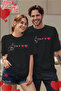 Sevigili Couple Combination Printed Tshirt -In Basket for Making Combination