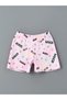 Lcw Kids Crew Neck Girls' Pajama Set with Shorts (S5) - 4