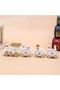 - Christmas Wooden Train Set - 5Pcs - White - 2