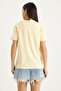 Women's Butterflies Accessory Stone Embroidered Short Sleeve T-Shirt 60602036 - 7