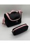 Primary School Bag Set of 3 Unisex Children's Primary School Bag 8010 Powder-Black - 7