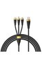 1.25 Meter ASOMETECH 3 in 1 USB Charge Cable 6A 100W for /Honor Portable Micro USB TypeC Cable Charg - 8
