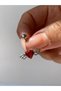 Çelik Göbek Piercing Melek Kalp Kanatlı Model - 7