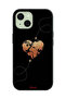 غطاء حماية لجهاز Apple iPhone 15 Plus برسومات طائرات تلامس القلب - 2