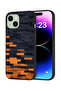 Apple iPhone 15 Protective Case Cover Wooden Wall