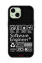 Apple iPhone 15 Plus Protective Case Cover Software Engineer Sticker - 2