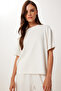 Comfortable Stretchy Knitted Bottom-Top Suit Bone Lby0004 - 4