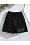 Nyc New York Printed Lycra Black Men's Shorts