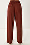 Comfortable Stretchy Knitted Bottom-Top Set Brown Lby0004 - 7