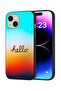 Apple iPhone 15 Protective Case Cover Hello