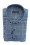 Classic Loose Casual Fit Double Pocket Pockets Cover Button Short Sleeve Men's Shirt