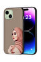 Apple iPhone 15 Protective Case Cover Beautiful Hijab Girl
