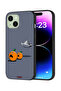 Apple iPhone 15 Protective Case Cover Minimalism Digital Art Humor