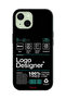 Apple iPhone 15 Plus Protective Case Cover Logo Designer Sticker - 2