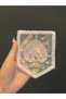 14X12 cm Bead Sequin Embroidery Pocket Embroidery Sewing Applique Pink