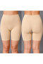 Laser Cut High Waist Non-Marking Recovery, Corset Effect Laser Shorts - 5