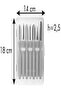 Presto 7-Piece Carving Tool Set – For Fruit & Veggies - 5