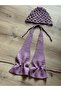 Luna Crochet Tie Mesh Top with Head Accessory - 6