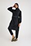 Piped Swimsuit Black