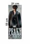 Peaky Blinders Shelby Printed Car Door Post Covering Foil Sticker Set of 2 (Right & Left) - 4
