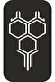 Honeycomb Front Hood Vehicle, Car, Auto Sticker 58X35 cm