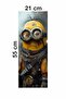 ملصق رقائق على شكل عمود باب السيارة مطبوع عليه Minions، عبوة من قطعتين (يمين ويسار) - 4