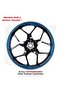 Mondial Drifit L 125 Motorcycle Rim Strip Set of 32 Sticker Model