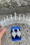 Ivanna Silver Bridal Henna Crown Special Occasion Accessory Women's Crown and Thin Shuttle Earring Set