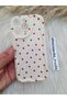 iPhone 15 Pro Max Compatible Red Hearts Printed Case - 4