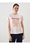 Crew Neck Printed Women's T-Shirt
