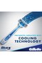 Blue 3 Cool Men's 3-Bladed Disposable Razor 6 pcs - 3
