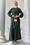 Asymmetric Model Khaki Ayrobin Suit - 2
