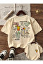 Unisex Oversize Margarita Back Printed T-Shirt
