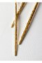 Shiny Cutlery Spoon Knife Set Matte Gold 36 Pieces - 3