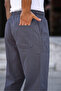 Men's Relaxed Fit Summer Linen Blend Smoked Men's Trousers - 3