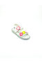 Wendy 62 White Girl's Floral Sandals