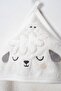Lamb Embroidered Cotton Baby Towel SET - 3