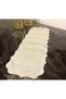 Set of 6 Linen Fabric Embroidered Single-Wrap Coffee Side Cocktail Napkins & Coasters Suitable for Embroidery. - 2