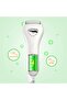 Electric Callus Remover Rechargeable Foot File with 3 Roller Heads (White) - 5
