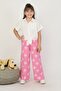 Girl's Muslin Shirt and Pants Set