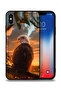 غطاء حماية لجهاز Apple iPhone XS Max بتصميم النسر
