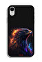 جراب حماية لجهاز Apple iPhone XR بتصميم فن النسر - 2