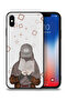 جراب حماية لجهاز Apple iPhone XS Max - فتاة تقرأ الفن