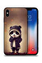 جراب حماية لجهاز Apple iPhone XS Max بتصميم باندا صغير لطيف