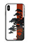 غطاء حماية لجهاز Apple iPhone XS Max مع رسم شجرة - 2