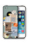 جراب حماية لهاتف Apple iPhone 5/5s/SE مطبوع عليه عبارة She Is Electric