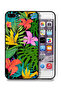 Apple iPhone 7 Plus Protective Case Pattern Tropical Flowers Leaves