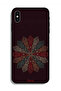 جراب واقٍ لهاتف Apple iPhone X بتصميم زهرة ماندالا