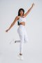 Ribbed Pigment Push-Up Detail Sports Suit - 5