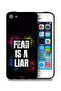 جراب حماية لجهاز Apple iPhone 5/5s/SE - الخوف كاذب